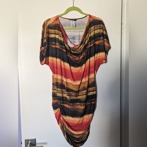 Summer batwing and bodycon dress/coverup
